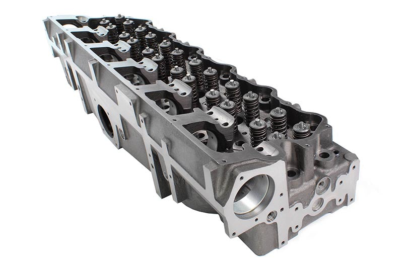 Cat C15 Stage 2 Loaded Cylinder Head, Inconel Exhaust Valves 2635055