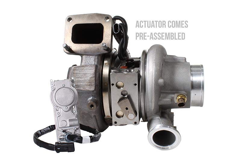 Cummins ISX Single Cam Long Turbocharger with Actuator 5458260RX – Remanufactured