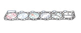 Cat C15, 3406E, C16 Cylinder Head Gasket Set MCB3406463