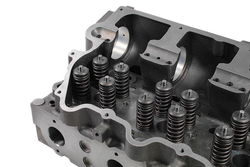 Cat C15 Stage 2 Loaded Cylinder Head, Inconel Exhaust Valves 2635055
