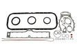 Cummins ISX Single Cam Lower Engine Gasket Set 2881766