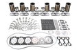 Detroit Series 60 12.7L Engine Rebuild Kit 23532557